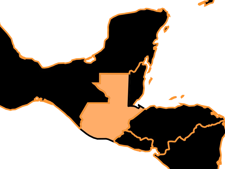 Mapa de Guatemala