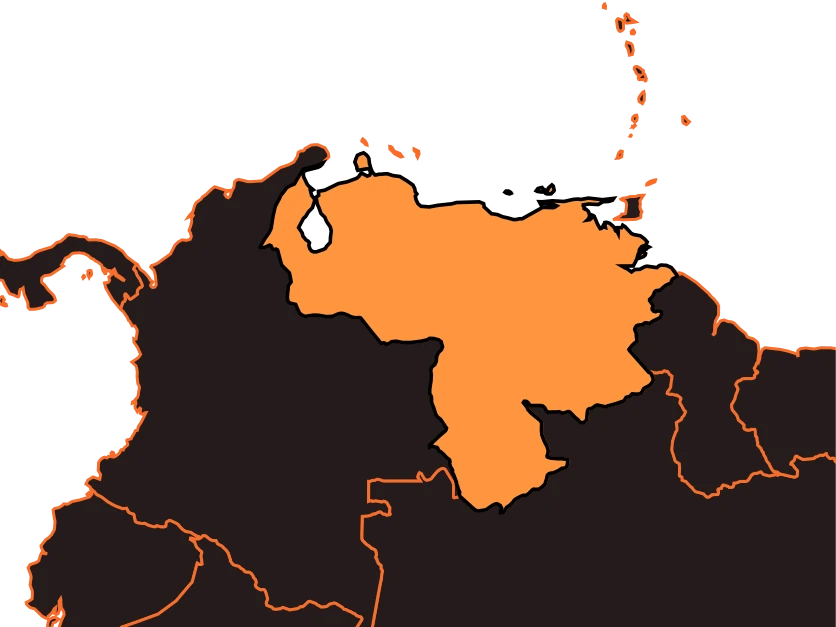 Mapa de Venezuela